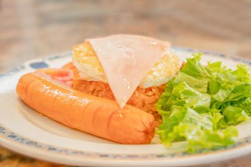 American fried rice, Thai