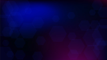 Blockchain Technology Background. Blue Digital Pattern. Blockchain Vector Concept Illustration. Bussines Concept Banner. Vector  Technology Blockchain Background.