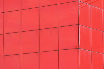 Rote Fassade