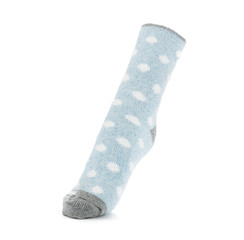 Women sock isolated on white background.   