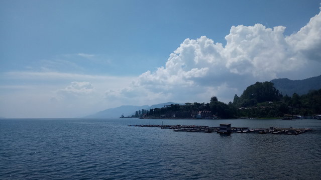 Lake Toba , North Sumatera. Indonesia