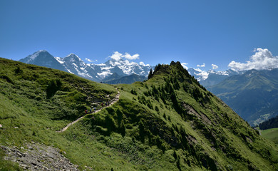 Gipfelparade im Bener Oberland