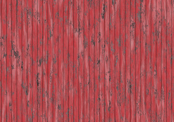 damage old red wood plank wall 35x25cm 300dpi
