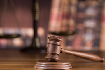Gavel,Law theme, mallet of judge concept