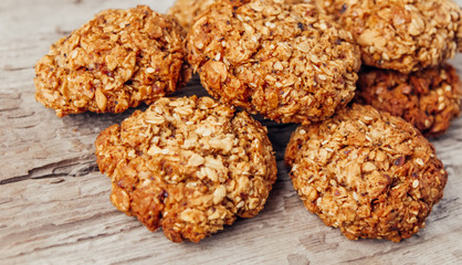 homemade, dietary oatmeal cookies