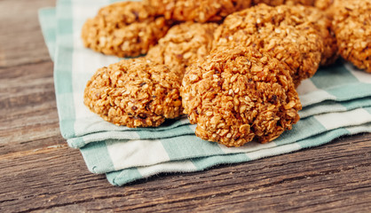 homemade, dietary oatmeal cookies