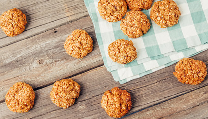 homemade, dietary oatmeal cookies