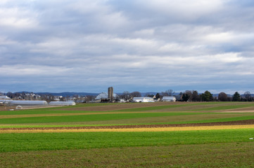 Fototapeta na wymiar Lancaster County Farmland