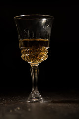 A cup of cognac