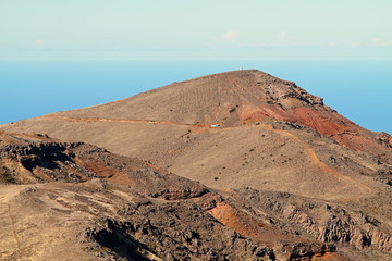 Wiew of volcano in Madeira island