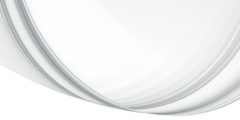Abstract fractal white background with gray waves