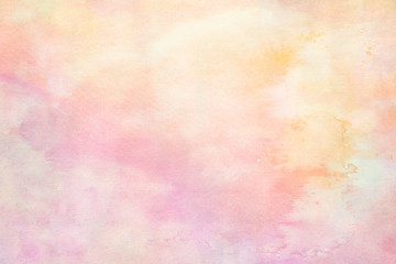 Obraz premium Old watercolor paper background