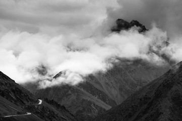 Zojila pass - highest Indian national highway.