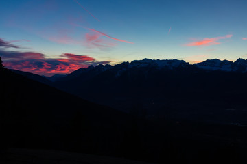 Tramonto sulle Dolomiti