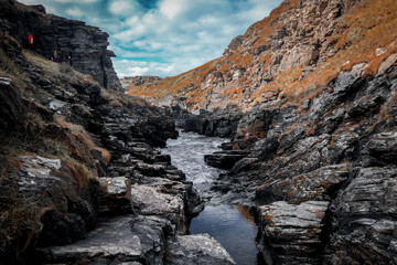 Rocky Sea Valley, Cornwall Coast