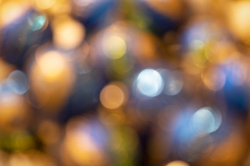defocused pattern of lights with bokeh