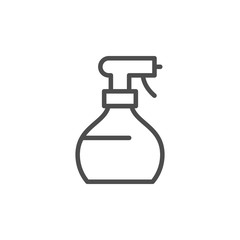 Spray line icon