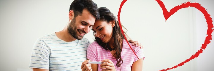 Composite image of heart