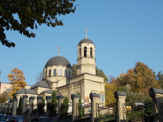 Fototapeta na wymiar Церковь в Киеве. Украина.