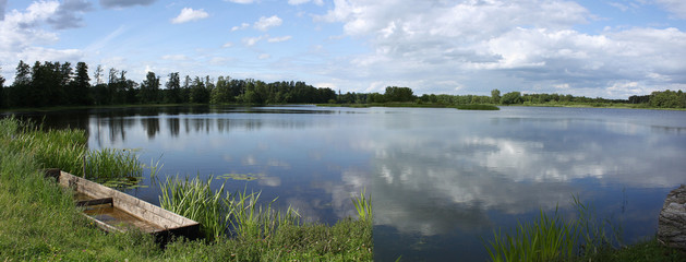 nad stawem