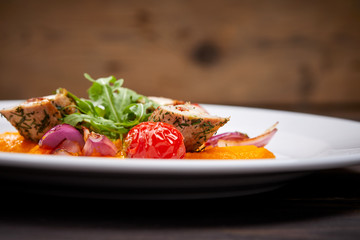 stuffed chicken fillet