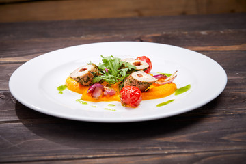 stuffed chicken fillet