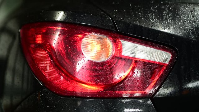 Blinker hinten bei einem Auto