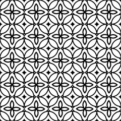 Fototapeta premium Art Deco Batik Seamless Pattern Decorative Background