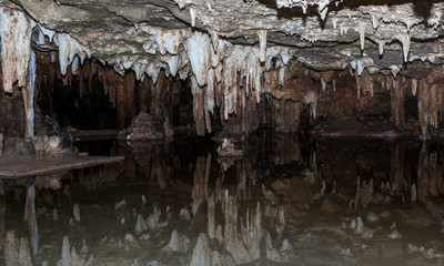 Fototapeta na wymiar Exploring Caves