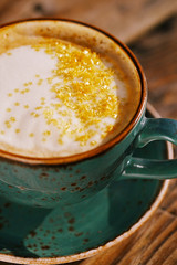 Turmeric latte or golden milk