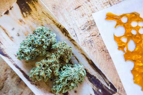 Oregon Coast Cannabis, a marajuana dispensary in Manzanita, Oregon.