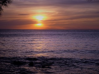 Sonnenuntergang am Meer