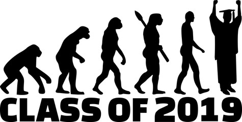 Evolution of class of 2019 with graduate