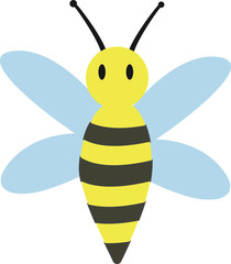 Illustration of childish cartoon decor element on the white isolated background.