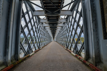 Bridge across the river Minho - Tui