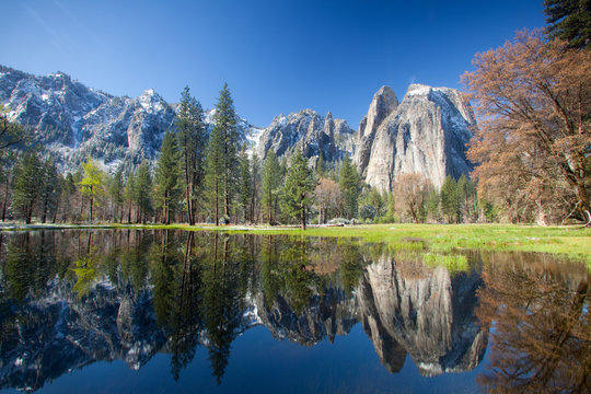 Scenic image of Yosemite National Park, California, USA