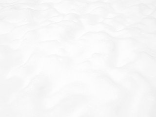 Pure snowy surface, fluffy snow. Winter nature. Winter background, element for winter design.