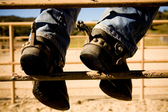 ARROYO GRANDE: Cowboy boots.