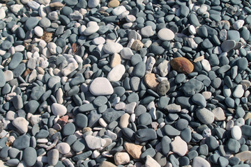 pebbles on the beach
