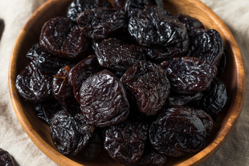 Raw Organic Dry  Prunes