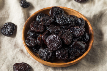 Raw Organic Dry  Prunes