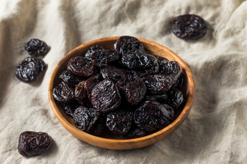 Raw Organic Dry  Prunes