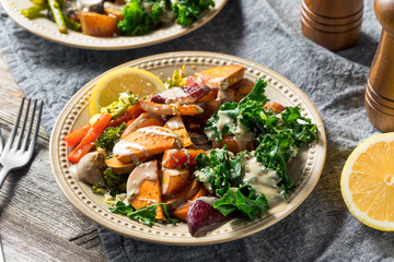 Cooked Organic Vegan Veggie Buddha Bowl