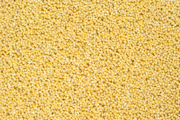 background, texture - pearl millet groats