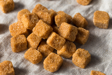 Raw Organic Brown Sugar Cubes