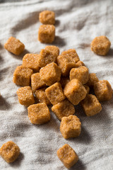 Raw Organic Brown Sugar Cubes