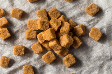 Raw Organic Brown Sugar Cubes