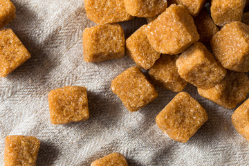 Raw Organic Brown Sugar Cubes