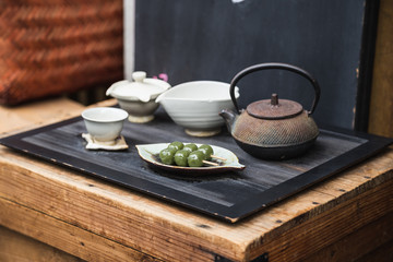 Tea ceremony in Uji Japan