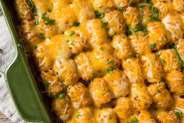 Homemade Tater Tot Hotdish Casserole